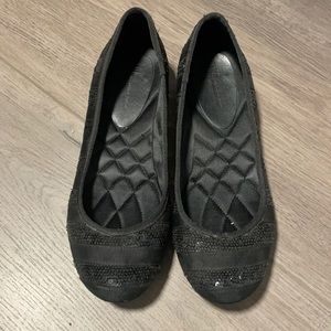 INC Sequin Ballet Flats